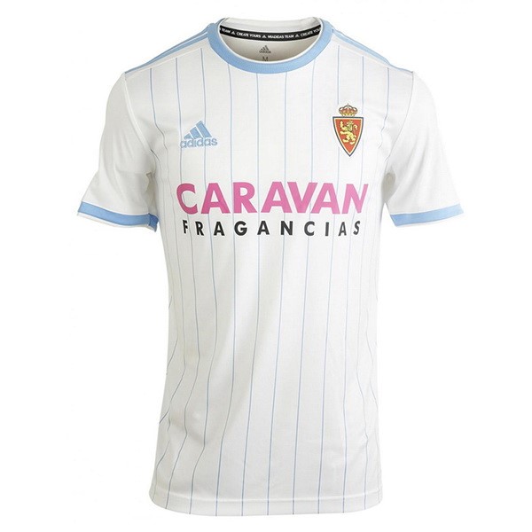 Maillot Football Real Zaragoza Domicile 2018-19 Blanc